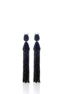 Oscar de la Renta Long Tassel Earring - Lyst