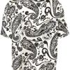 Topshop Paisley Print Silk Tee By Boutique in Black - Lyst