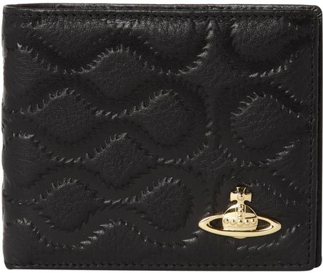 Vivienne Westwood Squiggle Wallet in Black for Men - Lyst