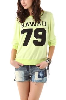 Wildfox Hawaii Baggy Beach Jumper - Lyst