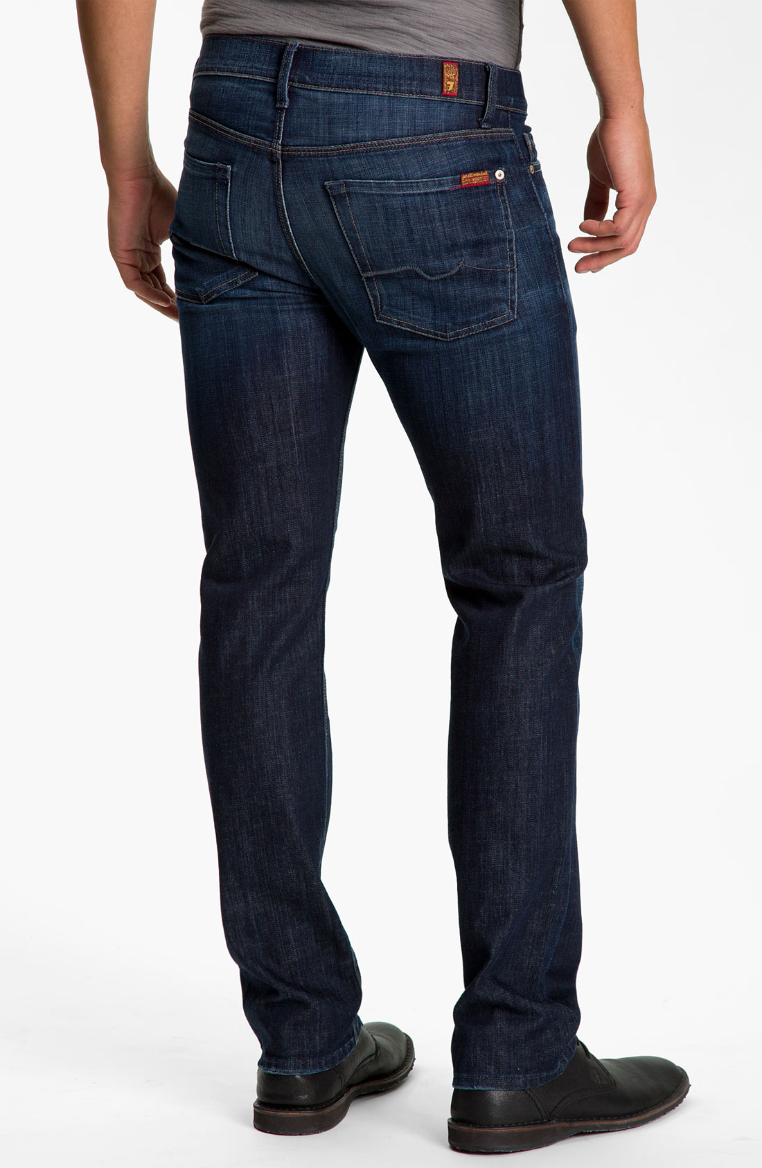 7 For All Mankind 'Slimmy' Slim Straight Leg Jeans in Blue for Men (los angeles dark) | Lyst