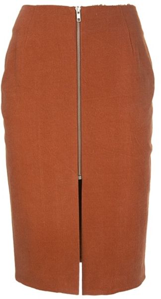 Acne Harlow Rustic Skirt - Lyst