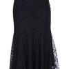 Carven Lace Skirt in Blue (navy) - Lyst