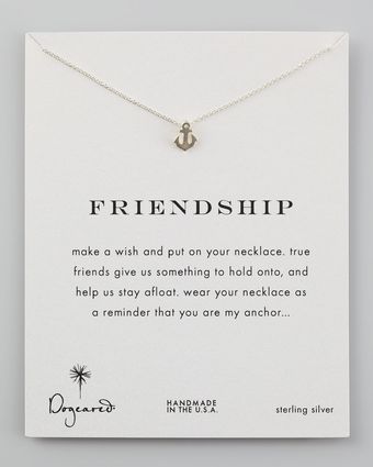 Dogeared Friendship Necklace - Lyst
