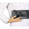 Ferragamo Gancini Icona Wristlet in Black (c) - Lyst