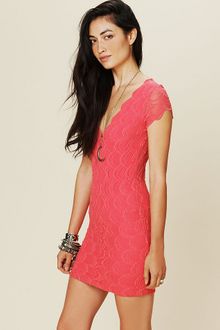 Free People Thira Cap Sleeve Dress - Lyst