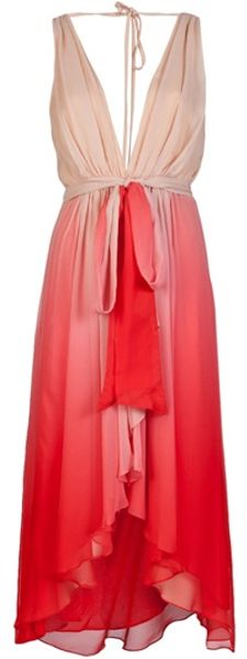 Haute Hippie Ombre Dress - Lyst