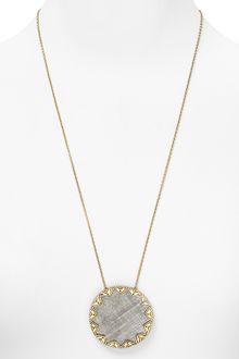 House Of Harlow Engraved Sunburst Pendant Necklace  - Lyst