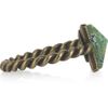 Isabel Marant Arapho Brass and Turquoise Ring in Blue (turquoise) - Lyst