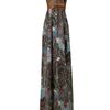 Jane Norman Peacock Paisley Maxi Dress in White - Lyst