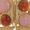 Kenneth Jay Lane 22karat Goldplated Crystal Cuff in Gold - Lyst