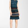Missoni Lace Wave Knit Tank Dress in Blue (peacock) - Lyst