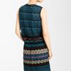 Missoni Lace Wave Knit Tank Dress in Blue (peacock) - Lyst