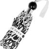 Marc By Marc Jacobs Linear Logo Printed Compact Umbrella in Black - Lyst