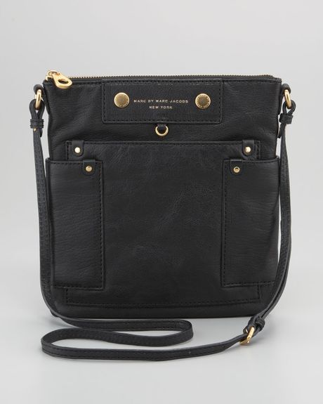 Marc By Marc Jacobs Preppy Leather Sia Crossbody in Black - Lyst