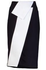Narciso Rodriguez Contrast Skirt