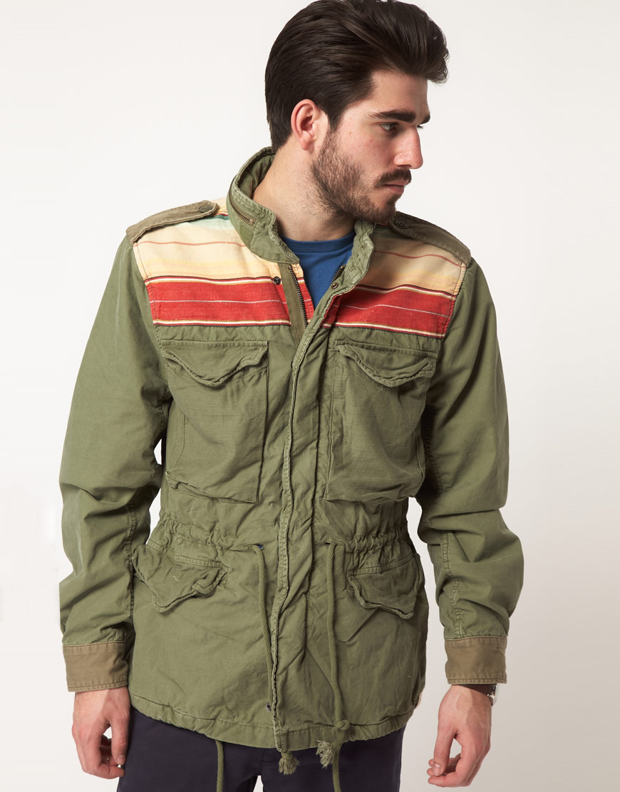 Ralph Lauren Denim Supply By Ralph Lauren Jacket with Blanket Detail