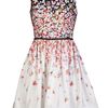Red Valentino Floral Dress in Multicolor (floral) - Lyst