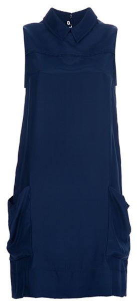 Victoria Beckham Sleeveless Dress - Lyst