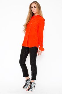 3.1 Phillip Lim Band Collar Shirt - Lyst