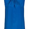3.1 Phillip Lim Draped Top in Blue - Lyst