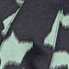 Lela Rose Printed Wool and Silk Blend Dress in Green - Lyst