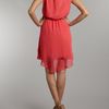 Maggie And Me Sleeveless Sunkissed Belted Dress in Pink (coral) - Lyst