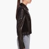 Rag & Bone Black Langlen Leather Jacket in Black - Lyst