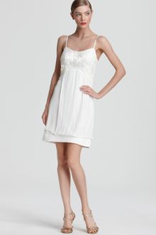 Sue Wong Sw Studio By Bubble Dress Embroidered - Lyst