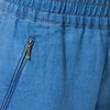 Zara Linen Trousers in Blue - Lyst