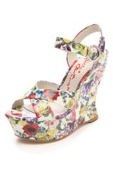 Alice + Olivia Juliet Platform Wedge Sandals