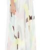 Alice + Olivia Shannon Pleated Georgette Maxi Skirt in Multicolor (multicolored) - Lyst