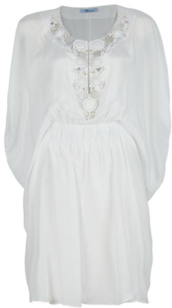 Blumarine Embellished Dress - Lyst