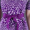 Giambattista Valli Faille Dress in Purple (white) - Lyst