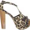 Jessica Simpson Womens Dany Platform Sandal in Animal (brown leopard linen) - Lyst