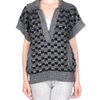Missoni Short Sleeve Jumper in Gray (grey) - Lyst