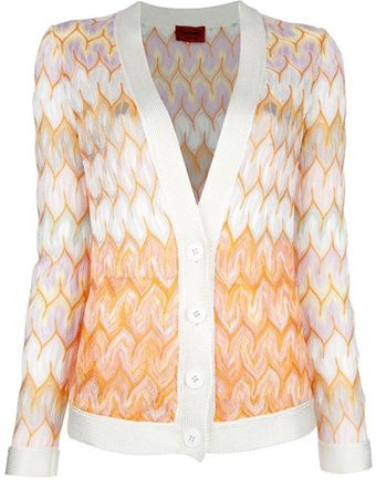 Missoni Knitted Cardigan - Lyst
