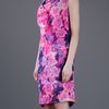 Roberto Cavalli Floral Sleeveless Dress in Purple (floral) - Lyst