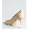 Jimmy Choo  Patent Leather Agnes Pointed Toe Pumps in Beige (nude) - Lyst