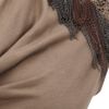 Karen Millen Beaded T Shirt in Brown - Lyst