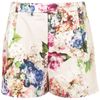 Topshop Coord Floral Print Shorts in Multicolor (multi) - Lyst