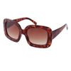 Asos Collection Asos Tort Square Sunglasses in Brown (tort) - Lyst