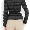 Burberry Belted Hooded Padded Shell Jacket in Black - Lyst