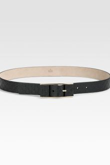 Gucci Micro Guccissima Leather Belt - Lyst