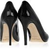 Jimmy Choo Vikki Patentleather Pumps in Black - Lyst
