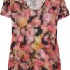 Mulberry Printed Jersey Top in Multicolor (multicolored) - Lyst
