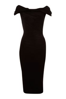 Pied A Terre Slinky Jersey Knot Dress - Lyst