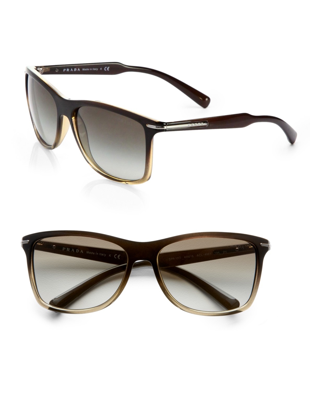 mens prada wayfarer sunglasses
