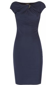 Roberto Cavalli Keyhole Jersey Dress - Lyst
