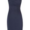 Roberto Cavalli Keyhole Jersey Dress in Blue (navy) - Lyst
